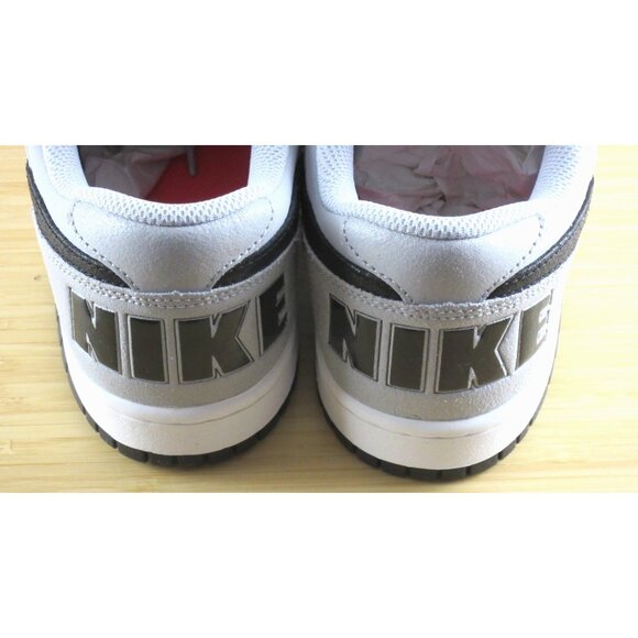 Big Nike Men's Low Lux Lifestyle Shoes Wolf Grey Black White Crimson Sizes NIB - Picture 6 of 7